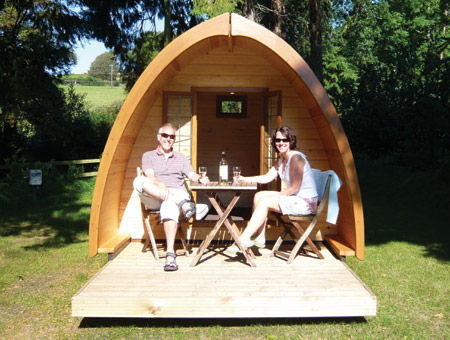 image of One Night Camping Pod Break For Two