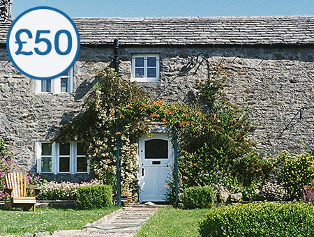 image of £50 Credit Towards 'Cottage Escapes to Yorkshire'