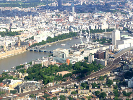 image of Helicopter Tour Over London for Two