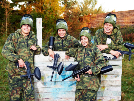 image of Paintballing for Four