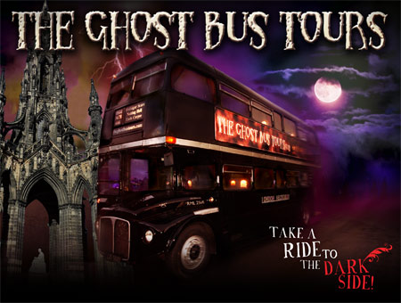 image of Ghost Bus Tour and Guide Book for Two