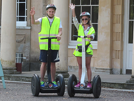 image of Segway Tour of Upton Country Park and Dorset Cream Tea for Two