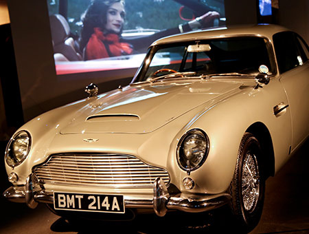 image of Bond in Motion Exhibition with Cream Tea or a Meal for Two