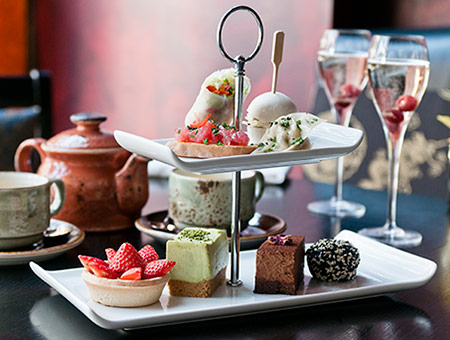 image of Prosecco Afternoon Tea at Buddha-Bar for Two